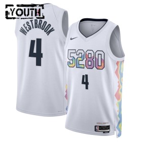 Dres Denver Nuggets Russell Westbrook Nike 2024-25 City Edition Bijela Swingman - Dječji